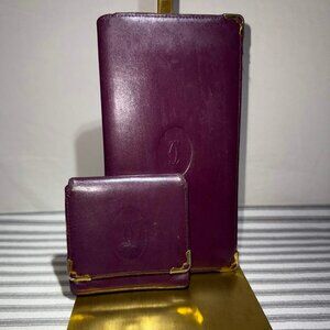 Cartier Vintage Long Wallet – Authentic Designer